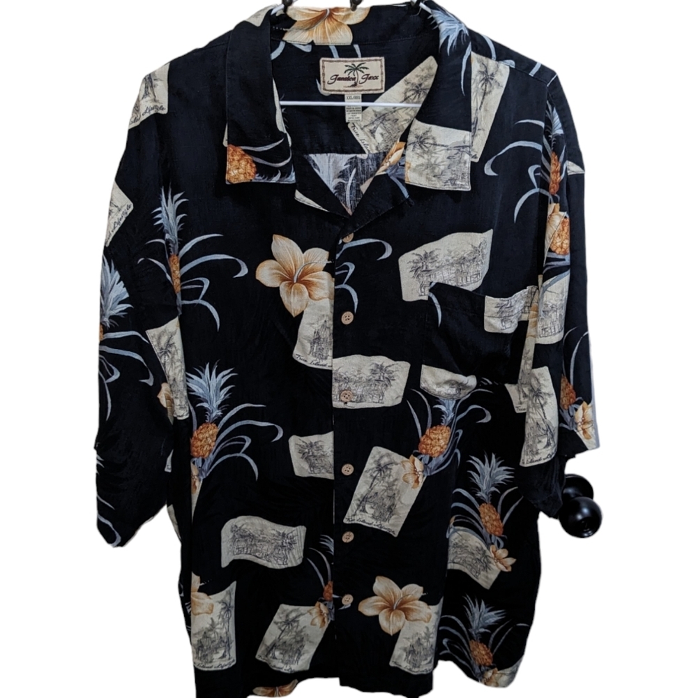 Jamaica Jaxx Hawaiian Shirt Size XXL